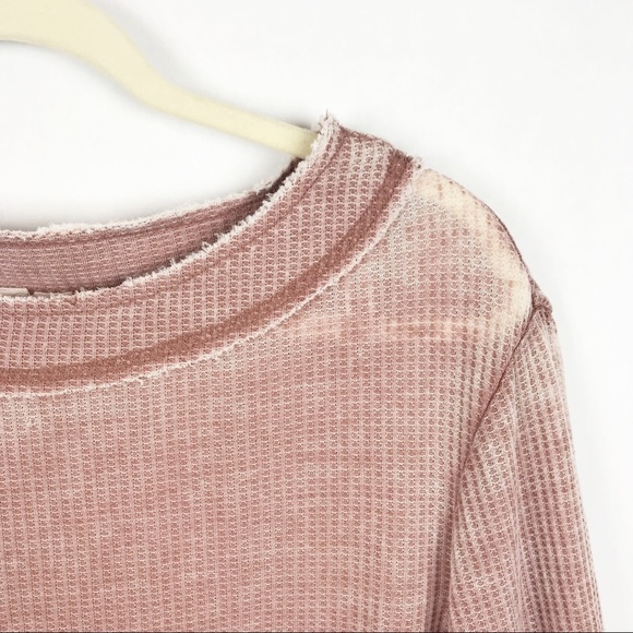 NEW Melrose & Market Waffle Knit Thermal Top - Picture 4 of 7